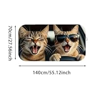 Auto Frontscheiben-Sonnenschutz 140x70cm Cartoon Augen Faltbar – Ansicht 2