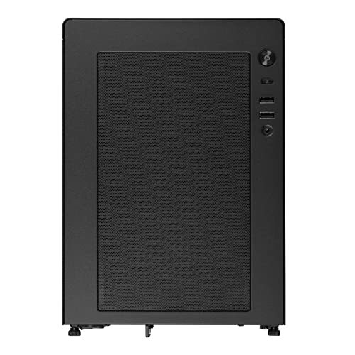 Image of Silverstone Technology SUGO 16 Black Mini-ITX Small Form Factor case with All Steel Construction, SST-SG16B