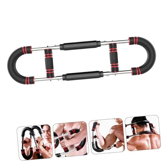 Balacoo Adjustable Chest Expander and Arm Exerciser 50-60KG Resistance for Pectoral Muscle Training Adults Spring Resistance Band for Home Gym and Fitness Workouts