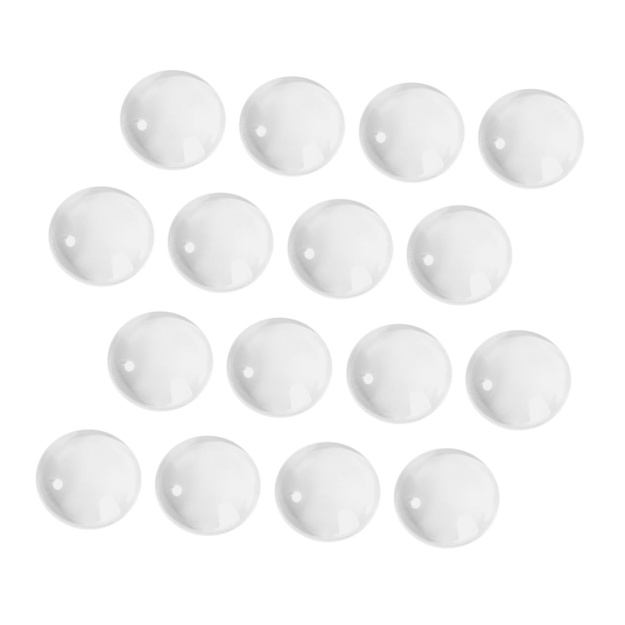 minkissy 300piezas Perlas De Transparente Para Exhibición De Esmalte De Uñas Tarjetas De Color Para Salones De Belleza
