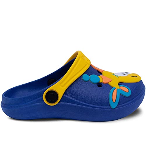 Babuche Infantil Menino Peixe 12.30 (Azul Royal, 25/26)