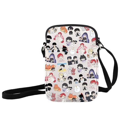 JXGZSO Anime Inspired Crossbody Bag Anime Lover Gift Anime Characters Shoulder Bag