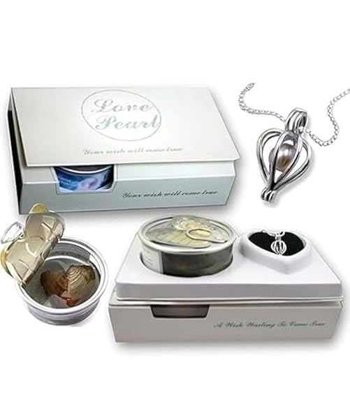MAKE A WISH Pearl Necklace Kit with...