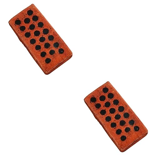 TOYANDONA 2pcs Simulation Brick Pillow Fun Relief Toy for Boy Girl Teens and Adults Lightweight Cushion for Office Home and Leisure Activities Creative Decor for Boys and Girls