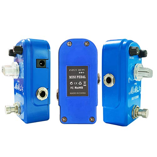 Reverb Guitar Effect Pedal, Mimidi Digital Plate Reverb For Music Hall And Church,True Bypass, Aluminum Alloy（312） … #TOP1