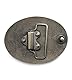 Schöneberger Trachten Couture Gürtelschnalle Hirsch, Bayern & Wappen, Wechselschließe für 40mm Gürtel - Buckle, Schnalle für Trachtengürtel (Bayern/Messing-Antik)