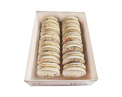 French Macaron Cookies Gift Box | Cake Batter Flavor |