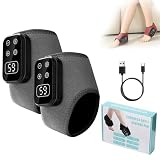 3-In-1-Fußmassagegerät, 2026 Aktualisiertes Fussmassagegerät elektrisch, 5 Vibration Modes & 6 Heat Settings(40-65℃), tragbarer kabelloser Knöchelmassagegerät, Gift for Unisex-Geschenk (B-2PCS)