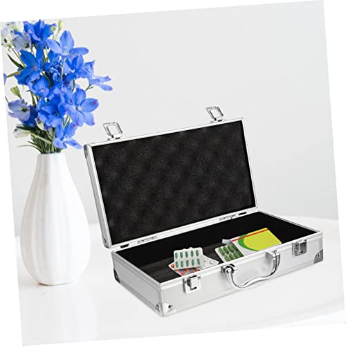 SUPVOX Aluminum Alloy Multifunctional Storage Box Portable Medical and Cosmetic Case Secure Lightweight Toolbox for Travel and Organization Design for Tools and Supplies3