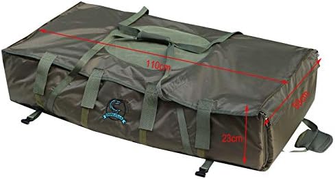 CARPZILLA Carp Fishing Unhooking Soft Mat Cradle Safeguard Protection Foldable Dark Green New
