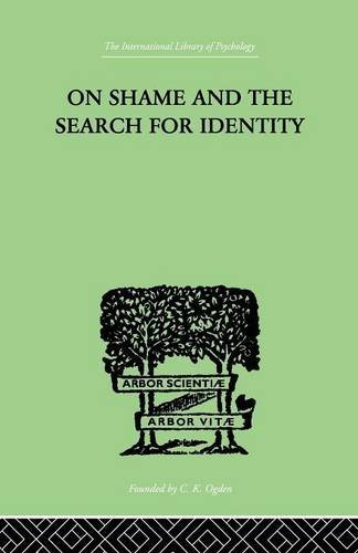 On Shame And The Search For Identity by Lynd He... B01JXT9V1M Book Cover
