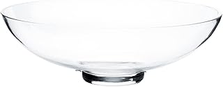 CYS EXCEL Glass Small Decorative Footed Bowl (H:3