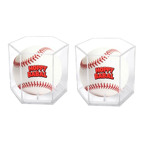 Hexagon Acrylic Baseball Display Case