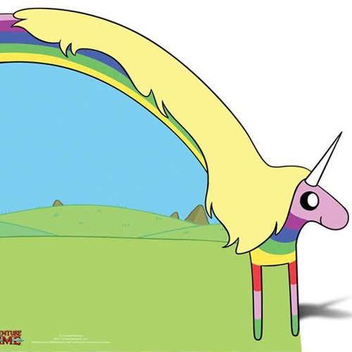 Adventure Time Life Size Cutout of Lady Rainicorn : Amazon.co.uk: Home &  Kitchen