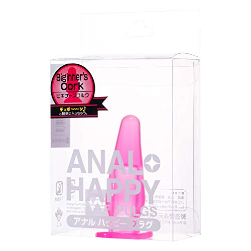 【日本ブランド】 WORLD アナルハッピープラグ ビギナーズコルク アナルビーズ アナルストッパー アナルグッツ 柔らか 簡単 TPE製 アダルトグッツ - 画像1