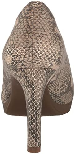 Clarks Women's Ambyr Joy Pump, Beige Metallic Textile, 8.5 | Image 2