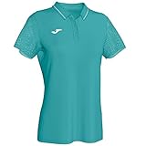 Logotipo bordado Joma Polo Aurora M/C Turquesa Mujer, 2XL