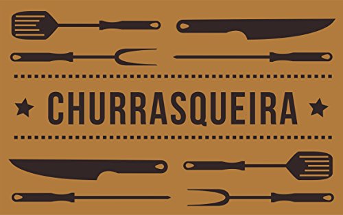 Vinil Super Print Churrasqueira Kapazi Ouro