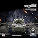Ssccgym Remote Control Light Tank M24 Chaffee Tank 1/16 War RC Military Vehicle Simulation Smoke Barrel Telescoping NO-Shooting Sound Effect Collection Model 34CM (3.0 Mainboard)