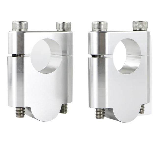 Guidon Riser Mount Clamp en Aluminium Haute Qualité pour Guidon de Moto 28mm Scrambler