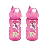 Nalgene Grip 'n Gulp, Elephant (Pink) - Set of 2
