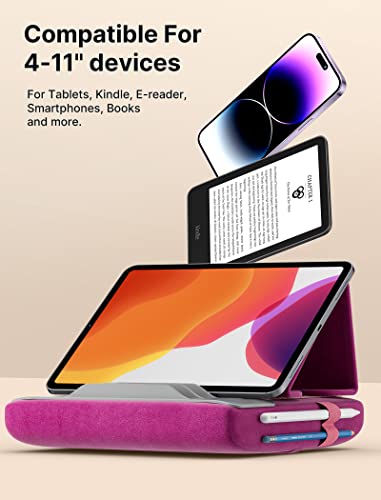 JSAUX Tablet Holder for Bed Tablet Pillow Stand Compatible with iPad Pro 11 10.5 9.7 10.2 Air Mini, Kindle, Tablets, Phones - Image 3