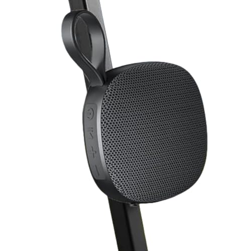 DAS Distribution Portable Magnetic Bluetooth Speaker IPX6 Waterproof, Bluetooth 5.3 with Built-in Mic Floatable Wireless Waterproof Speaker for Golf Cart, Pool, Shower