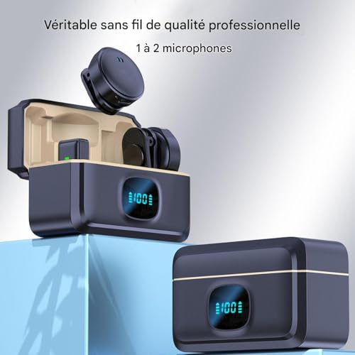 Teléfono con reducción de ruido mini para vlog y evitar cortes de audio 7