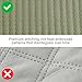WRENSONGE Queen Quilt-3 Pieces Lightweight Bedspreads Olive Green Queen Size Quilt Bedding Set for All Seasons, Soft Summer Coverlet with 2 Pillow Shams Suitable for Bed & Couch