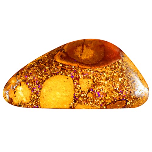 Opale naturelle cabochon 3,80 ct, cadeau idéal en pierre précieuse pour joaillerie
