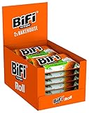 BiFi Bakehouse Roll - Herzhafter, Salami Fleischsnack – Snack im Teigmantel mit italienische Kräutern - 12er Pack (12x2x40g)