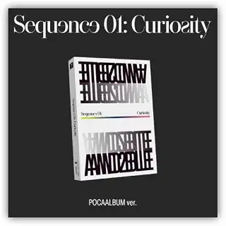 [ POCAALBUM ver. ] AND2BLE - 1ST MINI [ Sequence 01: Curiosity ] 韓国盤 *QR Type
