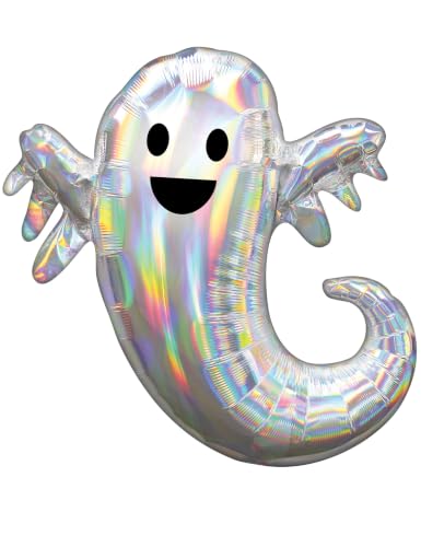 Anagram 28 Iridescent Ghost Foil Balloon Multicolor (3998601)