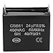 CBB61 Starting Run Capacitor Generator 450V AC 24uF 50/60Hz for 400/350/300/250VAC UL/RU Listed