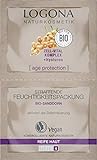 logona age protection hydro aktiv ampullenkur Die hochwertige Rezeptur mit dem Zell-vital Komplex + Hyaluron wirkt der Faltenbildung entgegen und mildert bestehende Mimikfalten