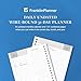 FranklinCovey - 31-Day Undated Planner | Two Pages Per Day - Wire-Bound (Classic)