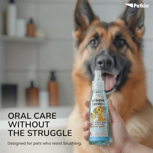 Image of Petkin Plaque Spray, 4-Ounce, 120 ml