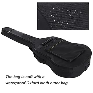 SALUTUYA Sac de guitare acoustique, la taille élargie est d’environ 106x46x10cm Sac de guitare acoustique épaissi Double… - Les Beatles, Paul McCartney, John Lennon, RIngo Starr, George Harrison SALUTUYA Sac de guitare acoustique, la taille élargie est d'environ 106x46x10cm Sac de guitare acoustique épaissi Double… – Image 6