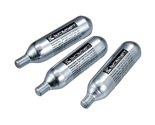 Birzman CO2-Ersatz-Patronen, Silber, BM09-ZC-CO2-3PCS