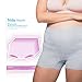 Frida Mom Postpartum Disposable Knickers | Microfibre Boyshort Cut Knickers with Super Soft, Stretchy and Breathable Fabric | Size Regular, 8ct