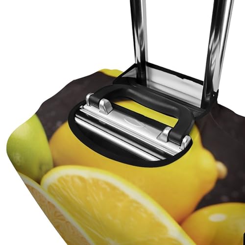 Housse de bagage blanche lavable pour protéger les valises de 48 à 81 cm - 5