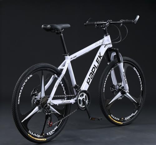 GRSMIS マウンテンバイク MTB 軽量アルミフレーム24/26/27.5インチ 21/24/27/30段変速 適用身長145cm以上 ディスクブレーキ ショックア衝撃吸収 オフロード 滑り止めと耐摩 男女通用 大人子供用 通学 通勤 サイクリング 街