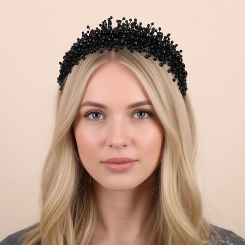 Diadema de cristal de alta joyería Denifery para peinados de novia exclusivos
