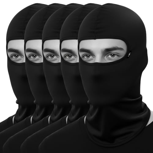 Image of Kingsway Reg Balaclava for Bikers | Full Face Mask Motorcycle Helmet Liner for Men and Women | UV & Dust Protection | 4-Way Stretch Quick Dry | Sweat Absorbing