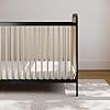 Storkcraft Pasadena 3-in-1 Convertible Crib – GREENGUARD Gold Certified, 100% Solid Wood, Fits Standard Crib Mattress, Converts to Toddler Bed and Daybed, 4 Mattress Heights (Black and Driftwood) #2