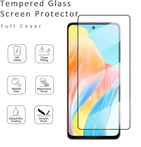 Image of For Oppo K13 5G Tempered glass Screen Protector with Full Edge Protection and Easy Self-Installation Kit