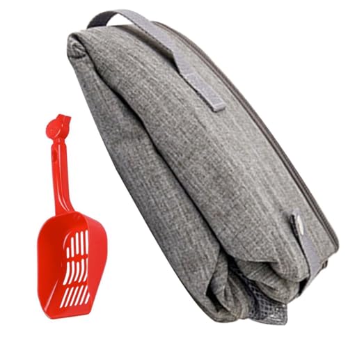 NOLITOY Caixa caixa de areia desmontável para gatos acessórios para gatos bandeja de areia para gati