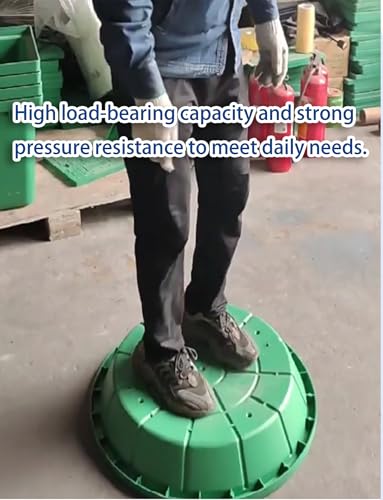 Couvercle de vidange paysager résistant aux intempéries et durable 50cm