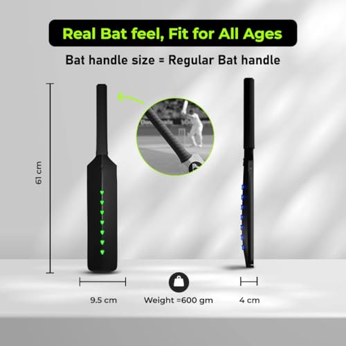 Metashot Smart Cricket Bat Game | Motion Sensor Gaming Bat for TV & Mobile | Indoor Cricket Game | Bluetooth Bat Controller - Image 7