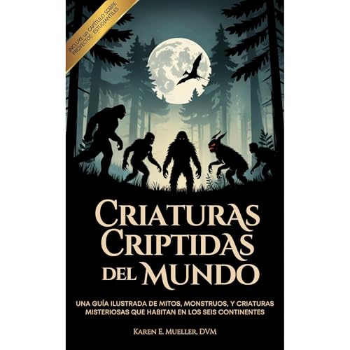 Criaturas Criptidas Del Mundo Audiolibro Por Karen E. Mueller DVM arte de portada